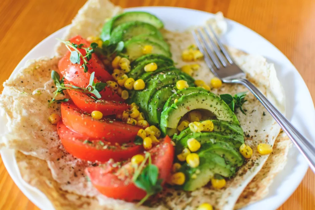 Preparing to work in a Café : Vegan Food