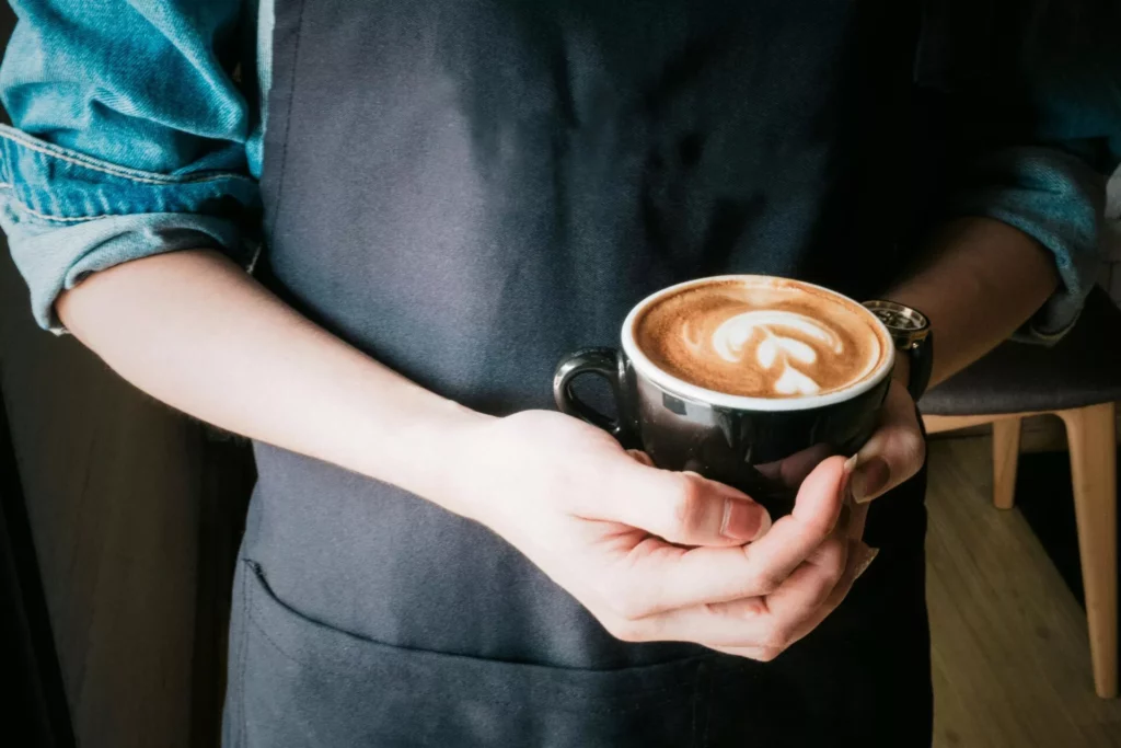 Preparing to work in a Café : Vegan Food